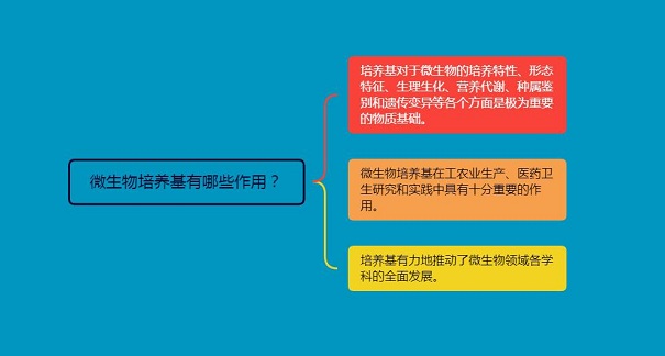 微生物培養基有哪些作用？